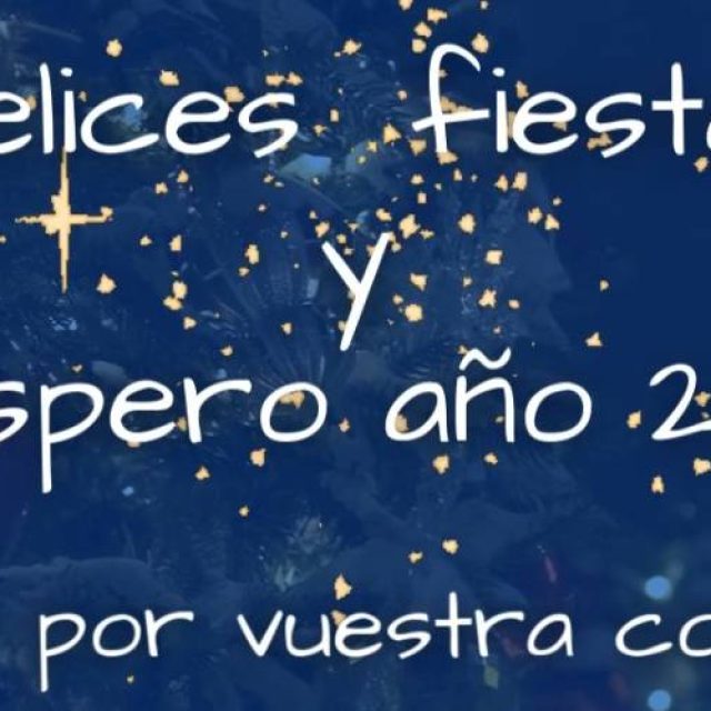 FELICES FIESTAS Y PROSPERO AÑO 2025